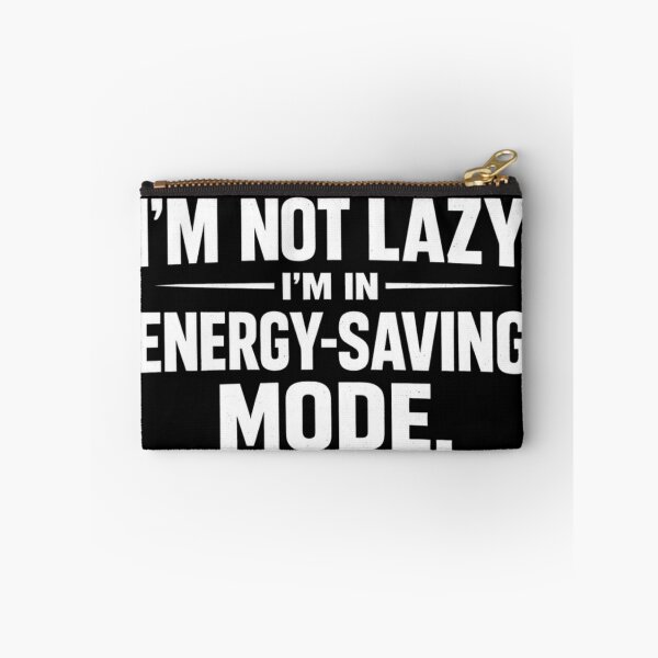 Item preview, Energy Saving Mode – Sarcastic Introvert Burnout Quote designed and sold by Ladys-Gents.