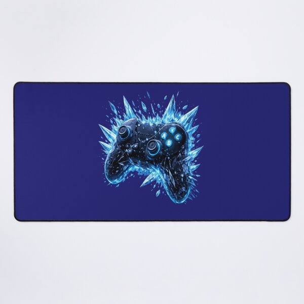 Item preview, Ice Crystal Video Game Controller Blue Gamer Aesthetic designed and sold by Xemora.