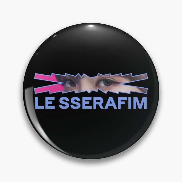 Item preview, Chaewon eyes Le Sserafim Logo ver.3 kpop designed and sold by ShiroHero.
