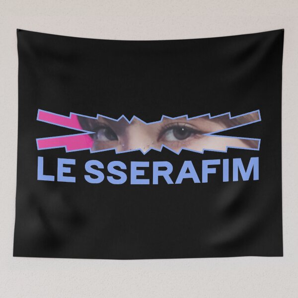 Item preview, Chaewon eyes Le Sserafim Logo ver.3 kpop designed and sold by ShiroHero.