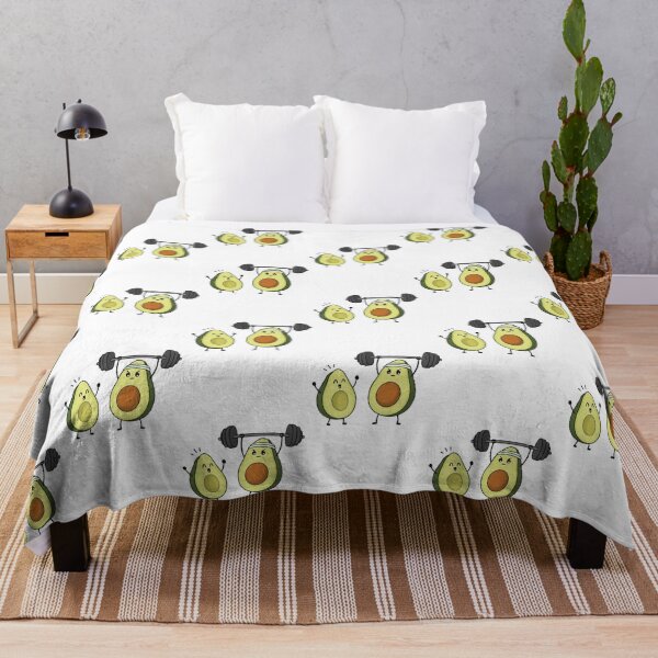 Item preview, Funny Avocado Gym Workout Design designed and sold by Na-q-sh.