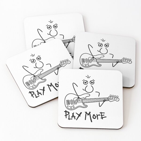 Item preview, Play More Bass designed and sold by Wander & Create.