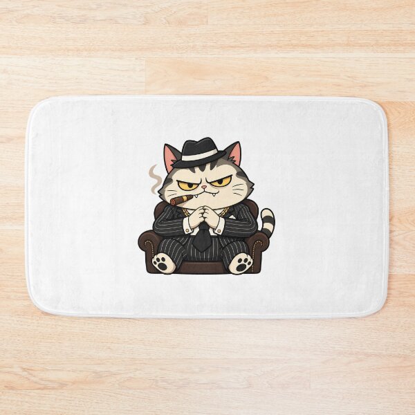 Item preview, Godfather Cat – The Boss of Kibble designed and sold by Anteverse.
