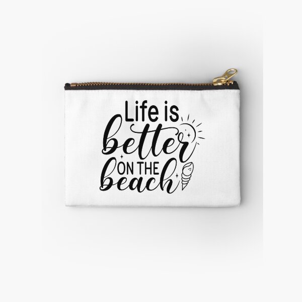 Artikelvorschau, Das Leben am Strand ist schöner – Inspirierendes Geschenk für einen Sommer voller Meeresfreuden entworfen und verkauft von FuzionRaptor.
