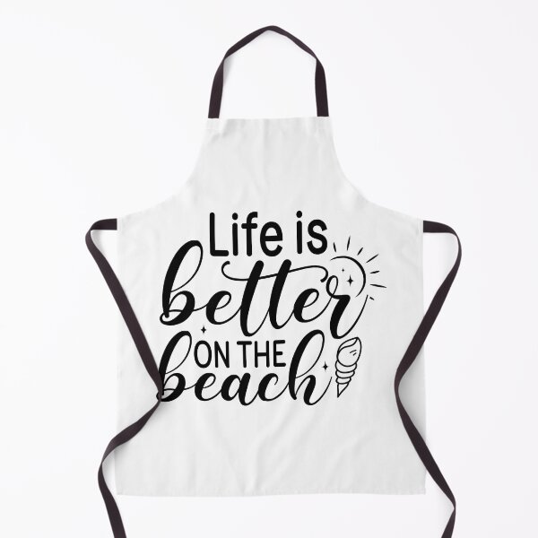 Artikelvorschau, Das Leben am Strand ist schöner – Inspirierendes Geschenk für einen Sommer voller Meeresfreuden entworfen und verkauft von FuzionRaptor.