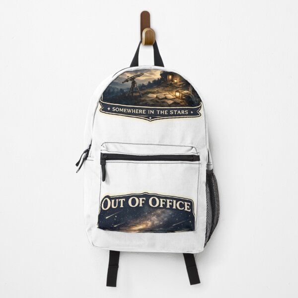 Item preview, Out Of Office Vintage Observatory Astronomy Night Sky Aesthetic Artwork designed and sold by StickyGuys.