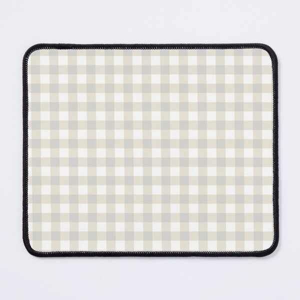 Item preview, Beige and White Gingham Checkered Pattern for Decor designed and sold by BriSher.