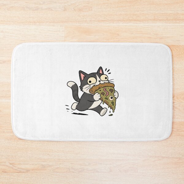 Item preview, Suspicious Cat Pizza – A Slice of Regret designed and sold by Anteverse.