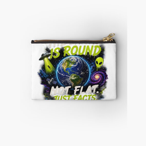 Item preview, earth is round designed and sold by DesignerDrop.