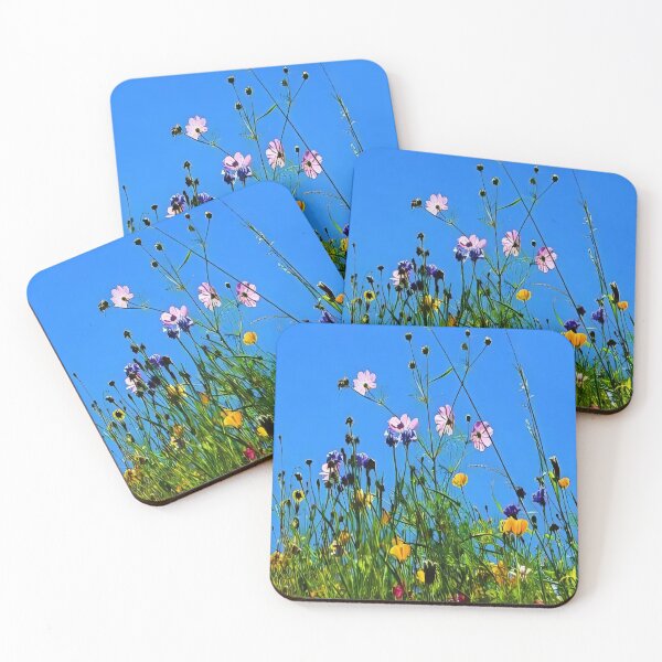 Item preview, Skyward Blooms: A Vibrant Wildflower Meadow designed and sold by JaneFlowersAfrica.