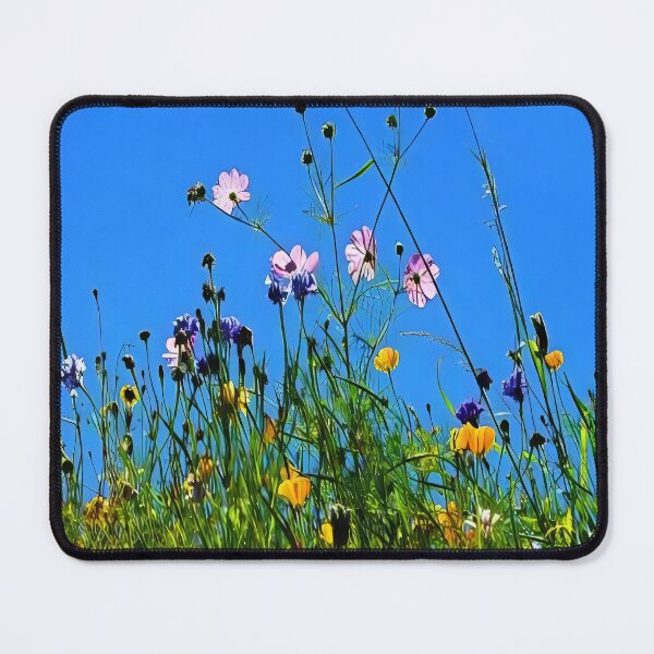 Item preview, Skyward Blooms: A Vibrant Wildflower Meadow designed and sold by JaneFlowersAfrica.