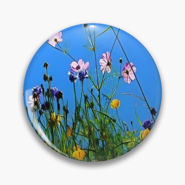 Item preview, Skyward Blooms: A Vibrant Wildflower Meadow designed and sold by JaneFlowersAfrica.