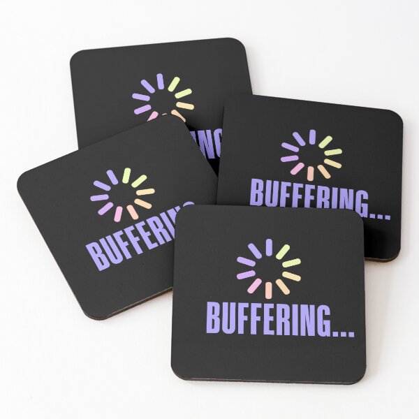 Item preview, Buffering... Purple Meme Typography designed and sold by Memes N Lore .