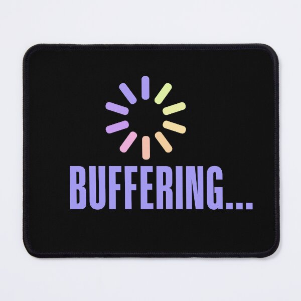 Item preview, Buffering... Purple Meme Typography designed and sold by Memes N Lore .
