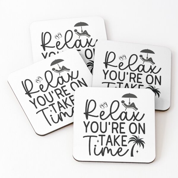 Item preview, Relax You Are On Island Time - Tropical Beach Summer Aesthetic Gift designed and sold by FuzionRaptor.