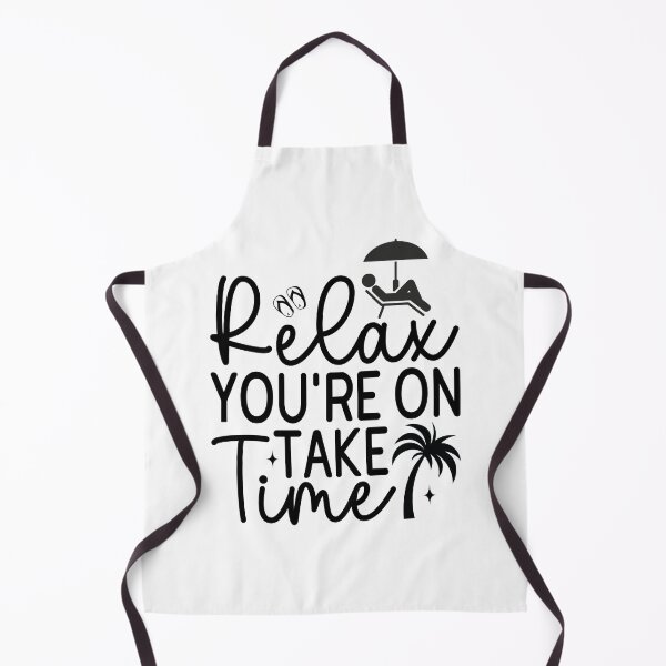 Item preview, Relax You Are On Island Time - Tropical Beach Summer Aesthetic Gift designed and sold by FuzionRaptor.