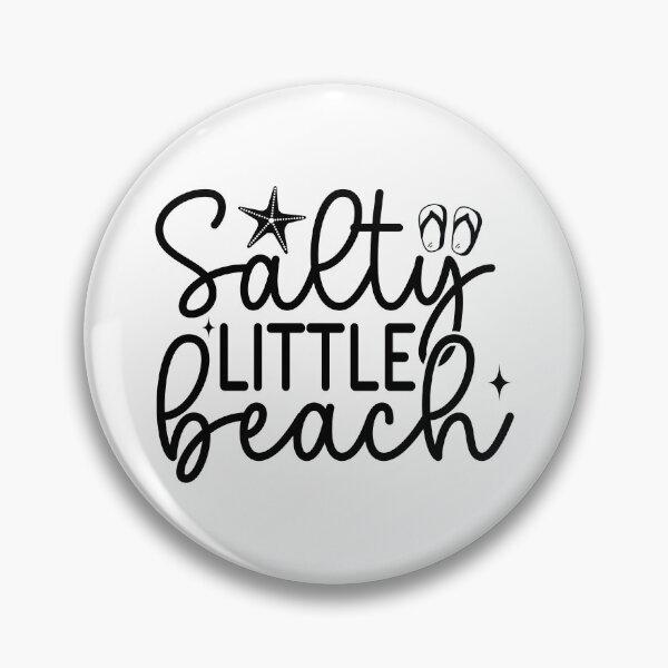 Artikelvorschau, Salty Little Beach – Lustiges Geschenk im Sommer-Stil mit Meeresmotiven entworfen und verkauft von FuzionRaptor.