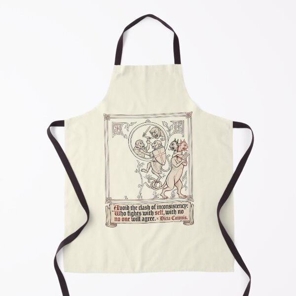Item preview, Dicta Catonis:   "Avoid the clash of inconsistency:  Who fights with self, with no one will agree." designed and sold by FreiherrPK.