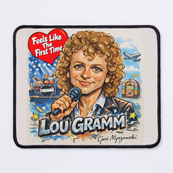 Item preview, Lou Gramm Feels Like The First Time designed and sold by The Art Queen Of Michigan .