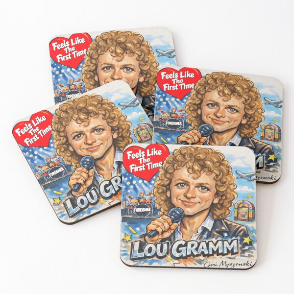 Item preview, Lou Gramm Feels Like The First Time designed and sold by The Art Queen Of Michigan .