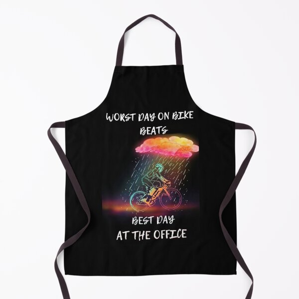 Item preview, Worst Day On Bike Beats Best Day At The Office - Cycling Art designed and sold by Stefanrajzer.
