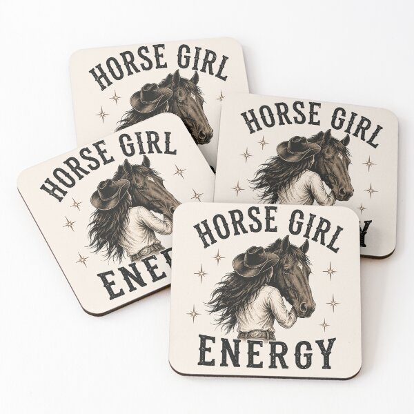Item preview, Horse Girl Energy – Western Cowgirl Horse Lover Design designed and sold by  QuarterHorseArt by Just my Studio.