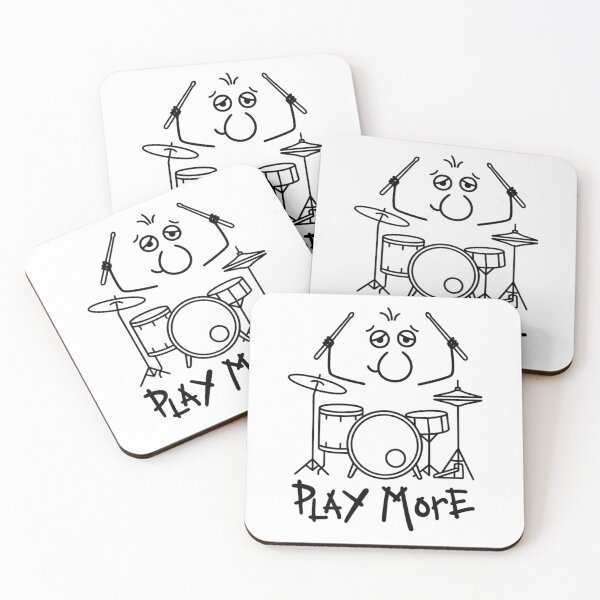 Item preview, Play More Drums designed and sold by Wander & Create.