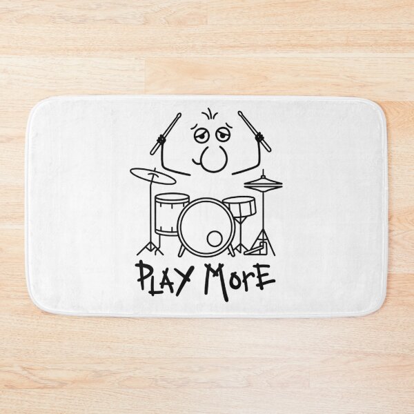 Item preview, Play More Drums designed and sold by Wander & Create.