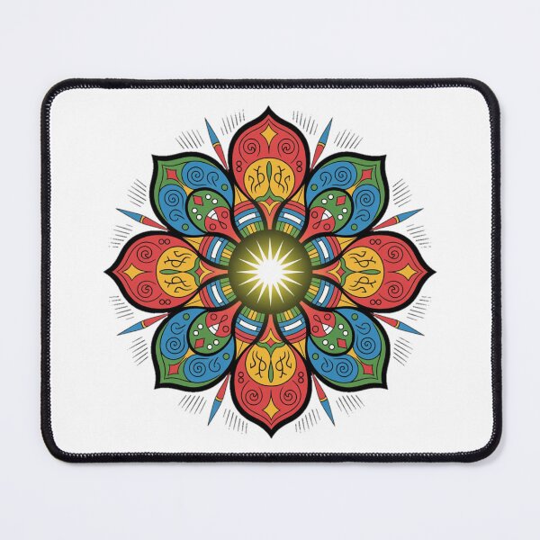 Item preview, Minimal Light Geometry Mandala designed and sold by YounexxART.