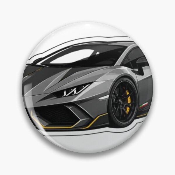 Item preview, Modern Grey Sports Car Vector Sticker Art designed and sold by AuraAuto.