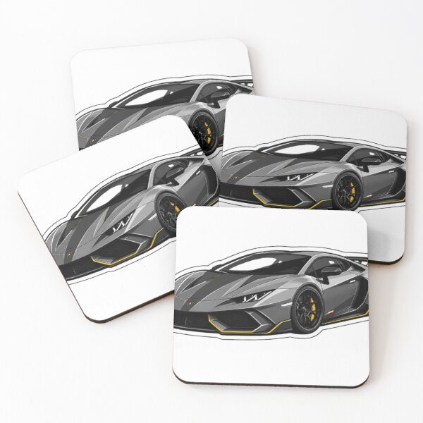 Item preview, Modern Grey Sports Car Vector Sticker Art designed and sold by AuraAuto.