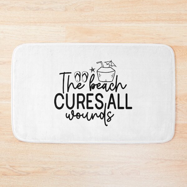 Item preview, Beach Cures All Wounds - Healing Summer Aesthetic Ocean Gift designed and sold by FuzionRaptor.