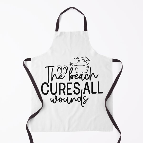 Item preview, Beach Cures All Wounds - Healing Summer Aesthetic Ocean Gift designed and sold by FuzionRaptor.