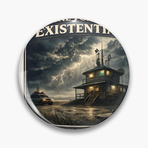 Item preview, Local Forecast Existential Vintage Storm Weather Aesthetic Artwork designed and sold by StickyGuys.