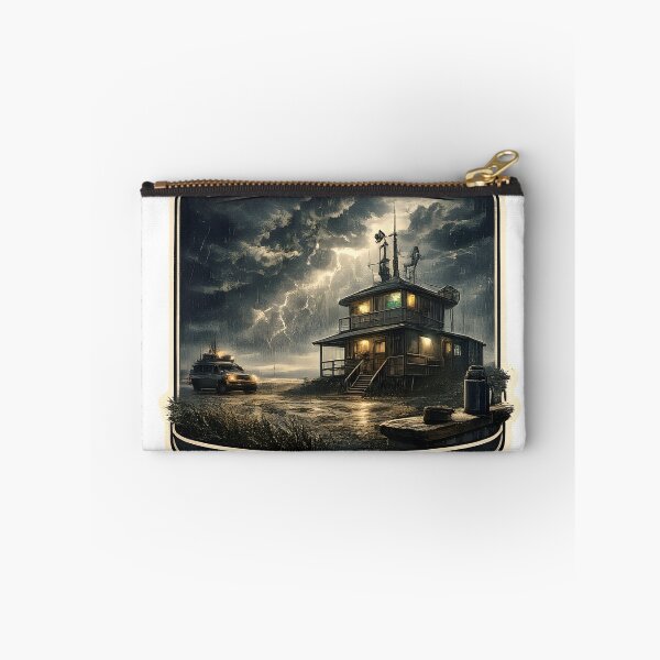 Item preview, Local Forecast Existential Vintage Storm Weather Aesthetic Artwork designed and sold by StickyGuys.
