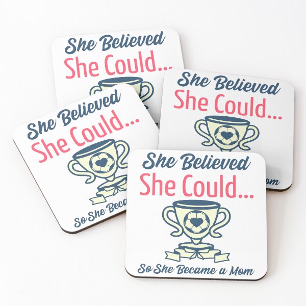 Item preview, She Believed She Could… So She Became a Mom designed and sold by BimJoe.