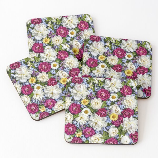Item preview, Romantic Cottage Bloom Pattern designed and sold by IntelliMindDesigns.