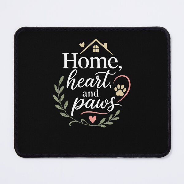 Item preview, Home, heart, and paws designed and sold by FreshPixelArt.