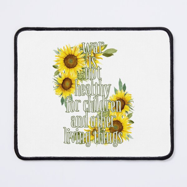 Item preview, War Is Not Healthy For Children And Other Living Things designed and sold by Fawny Little Things.