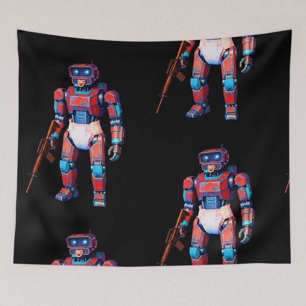 Item preview, BABY ROBOT SOLDIER designed and sold by 500 TON.