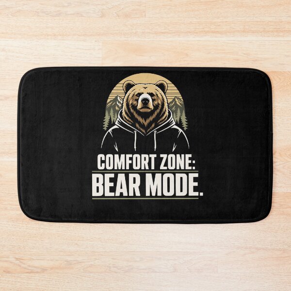 Item preview, Comfort zone: bear mode designed and sold by FreshPixelArt.
