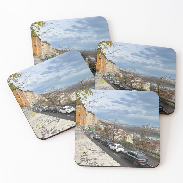 Item preview, Lyon: View up the Rhone River from Croix-Rousse designed and sold by Trevor and Photos.