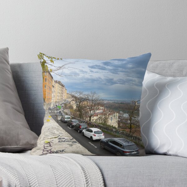 Item preview, Lyon: View up the Rhone River from Croix-Rousse designed and sold by Trevor and Photos.