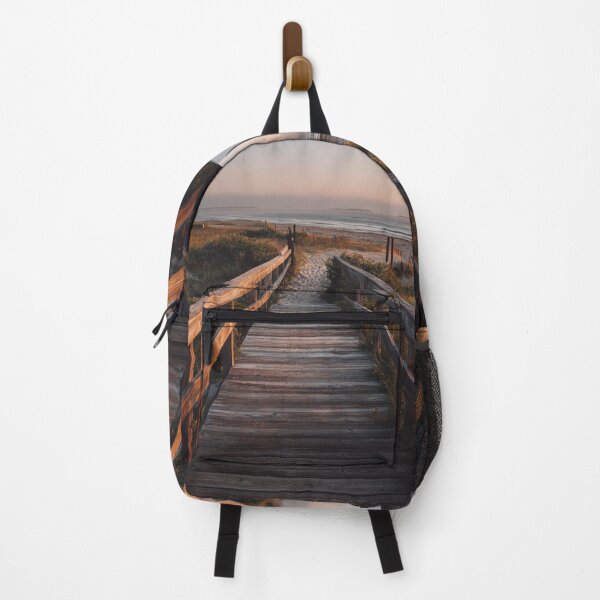 Item preview, Serene beach boardwalk seascape designed and sold by dcrc.