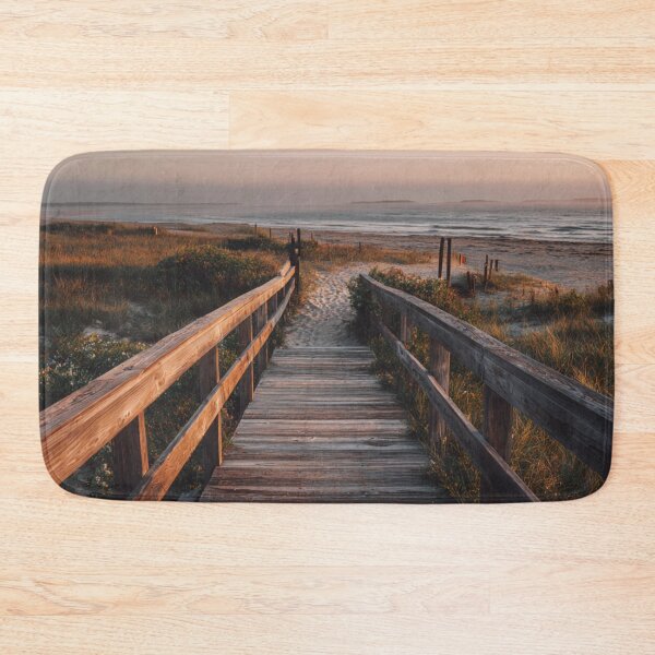 Item preview, Serene beach boardwalk seascape  designed and sold by dcrc.