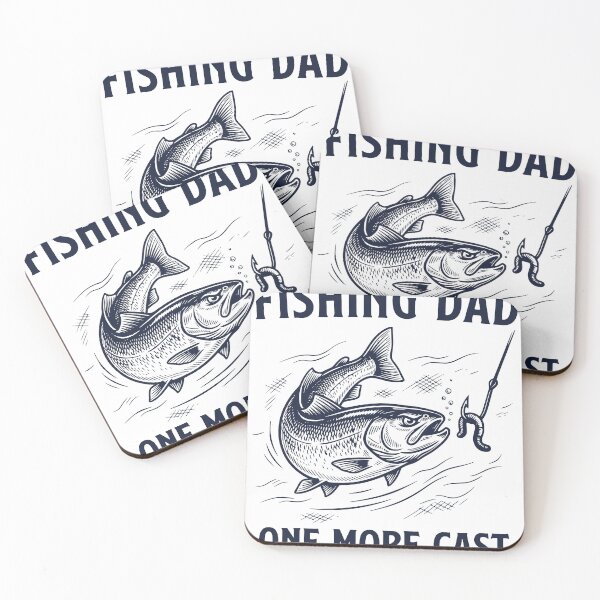 Item preview, Fishing Dad One More Cast, Funny Father's Day Fishing Design designed and sold by TeeVerse27.