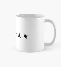 Minimal Black Stars Mug