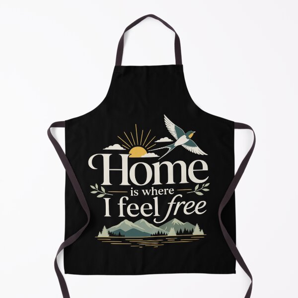 Item preview, Home is where I feel free designed and sold by FreshPixelArt.