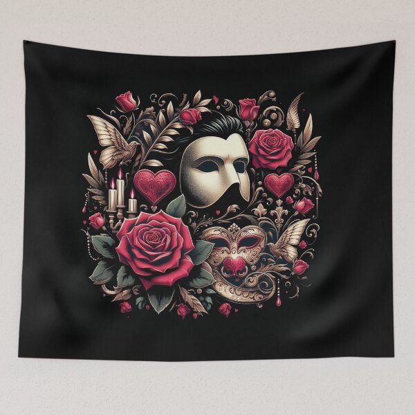 Item preview, Phantom of the Opera Mask Romance  designed and sold by NerdiPop.