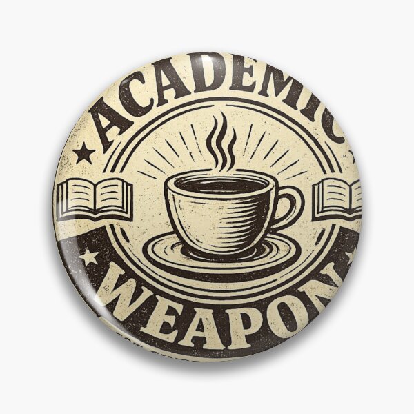 Item preview, Academic Weapon Est Since First Coffee – Funny Student Coffee Art | Study Fuel Gift designed and sold by irfanshikh.